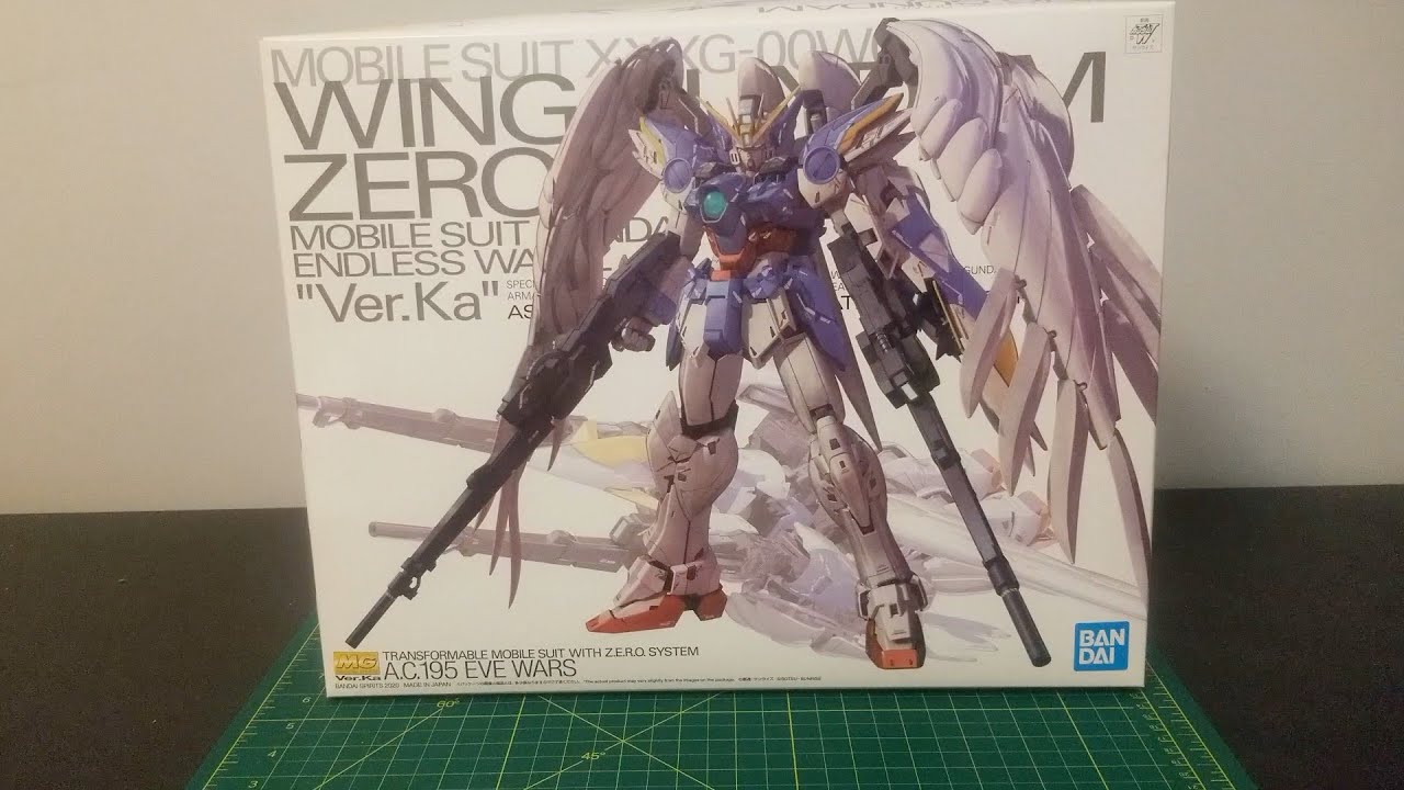 MG Wing Zero Ver ka Part 1 (Unboxing)