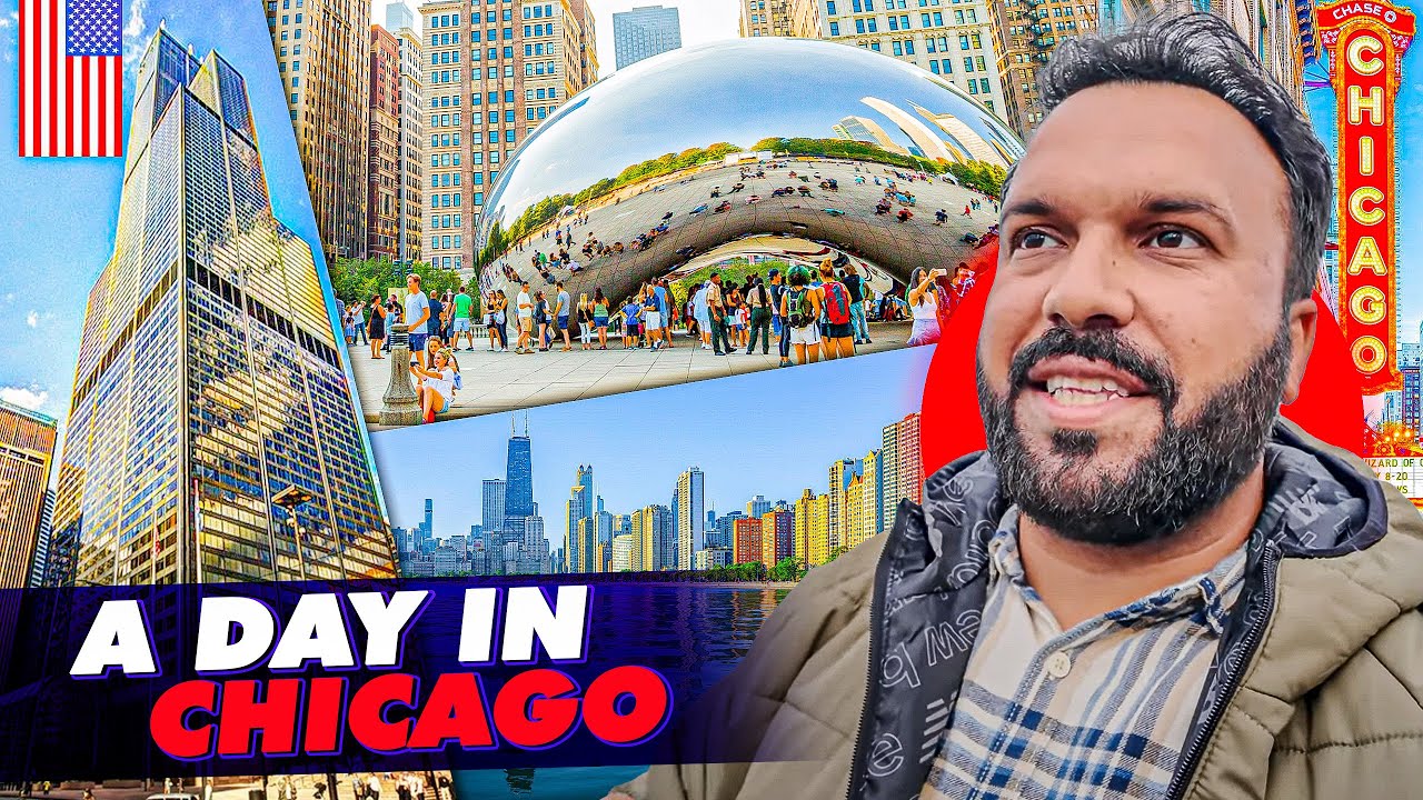 A Day in Chicago 🇺🇸 😍 Downtown, Cloud Gate, Willis Tower, Lake Michigan & My Reviews