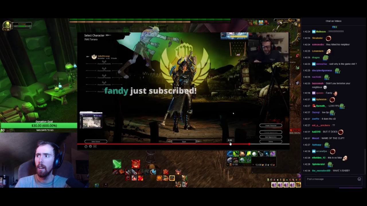 Asmongold реагирует на стримера, который буквально рыдает из-за Bless Online, и делится своим мне...