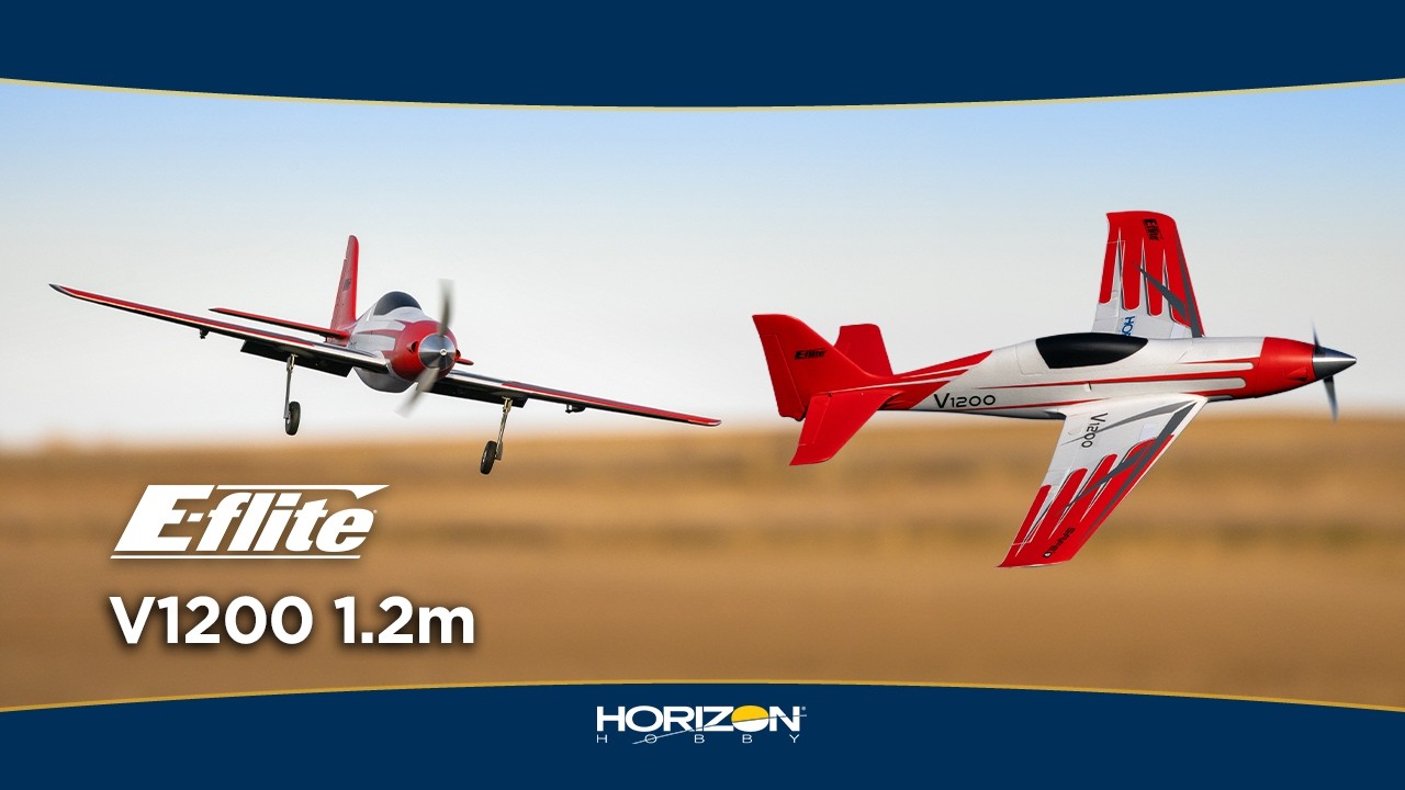 E-flite V1200 1.2m RC Airplane