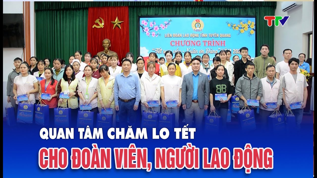 Thời sự trưa 7/2/2026| Quan tâm chăm lo Tết cho đoàn viên, người lao động
