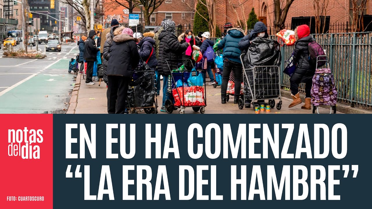 Millones en EU no tienen para comer. Millones se les unirán: Trump corta ayuda social