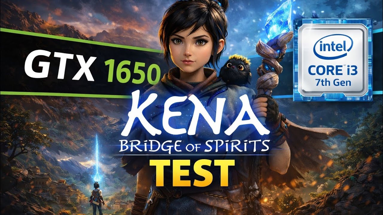 Kena: Bridge of Spirits Testing on Low End PC GTX 1650 With i3 - 7th Gen Processor & 12GB Ram