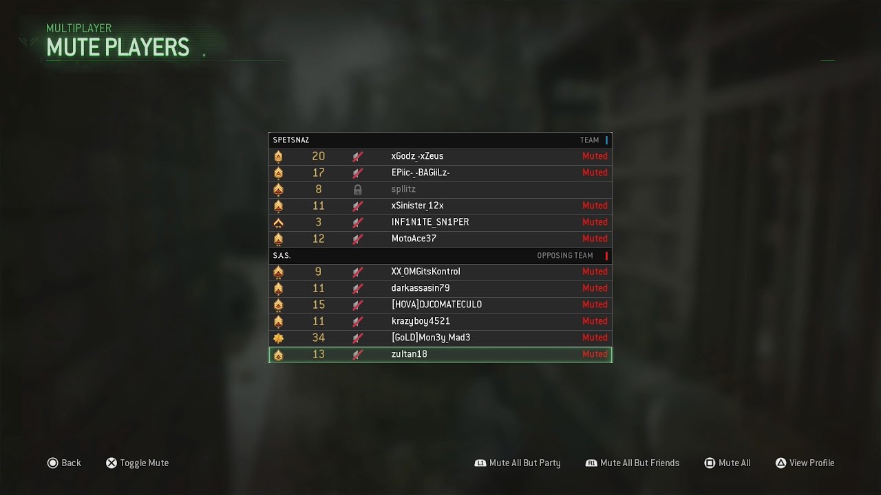 How to Mute People in Modern Warfare Remastered