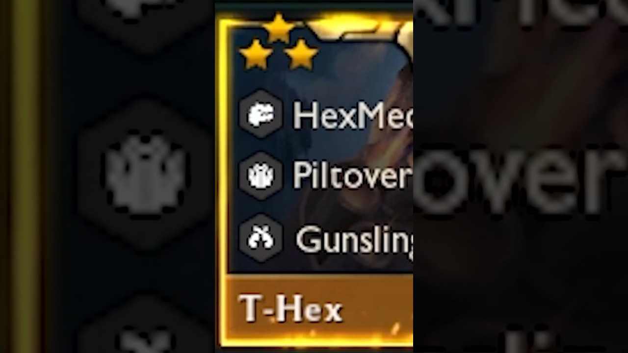 3 STAR T-HEX!! - LOL TFT SET 16 SHORT