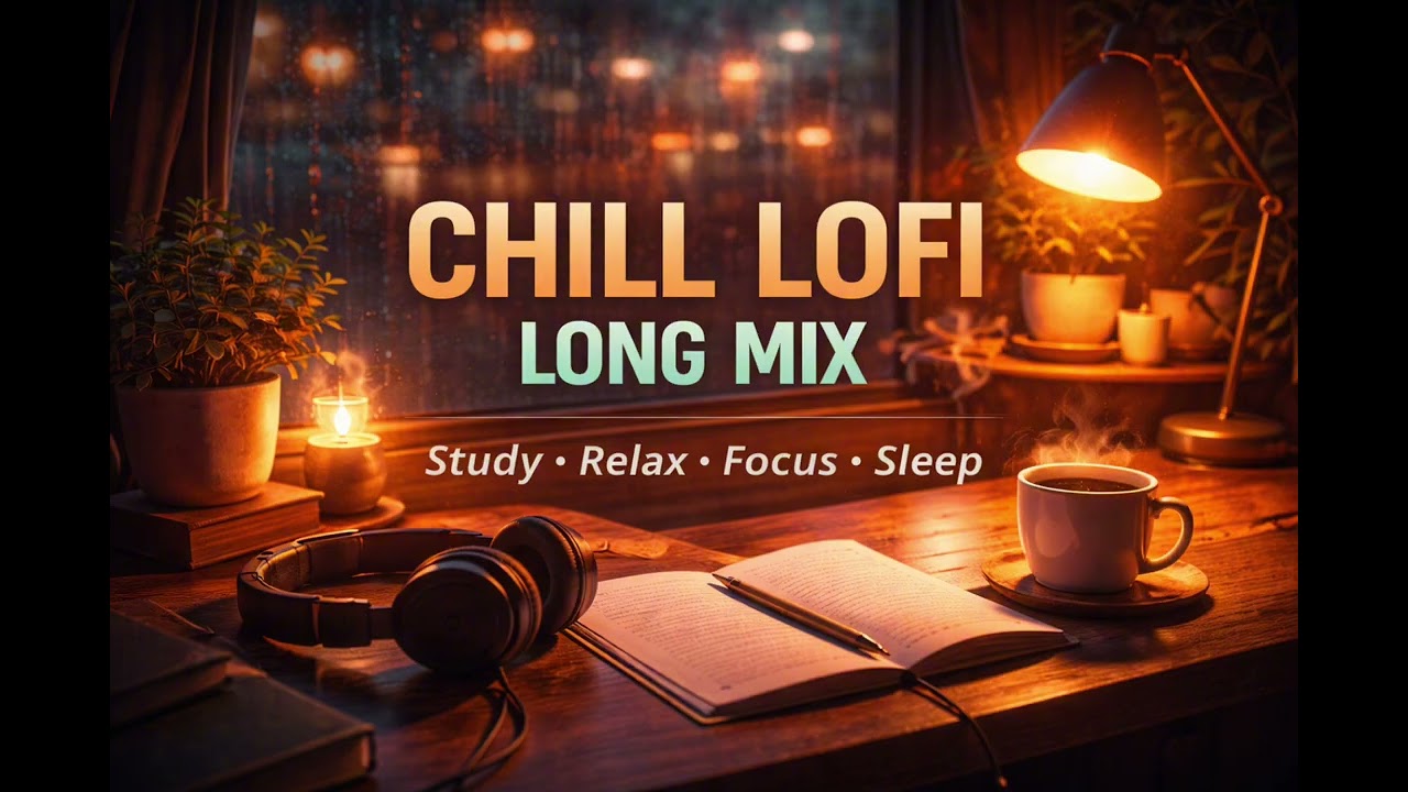 Cozy Study Beats | Chill Lofi Long Mix