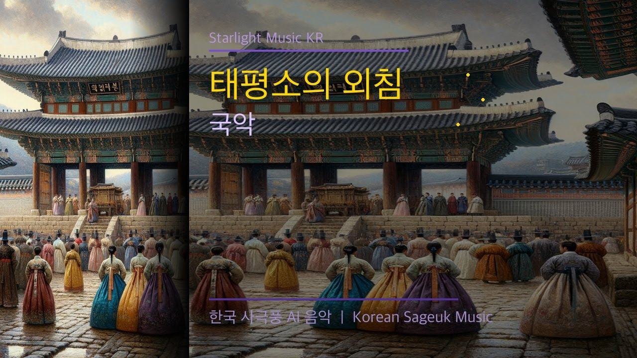 🌙 별빛음악 ｜ 태평소의 외침 - 국악 #playlist