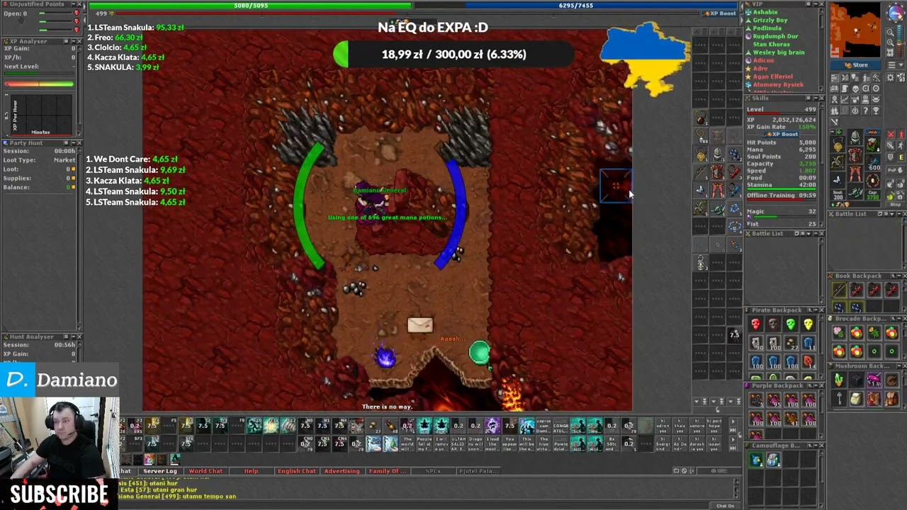 Antica PVP / Tibia / 320 EK