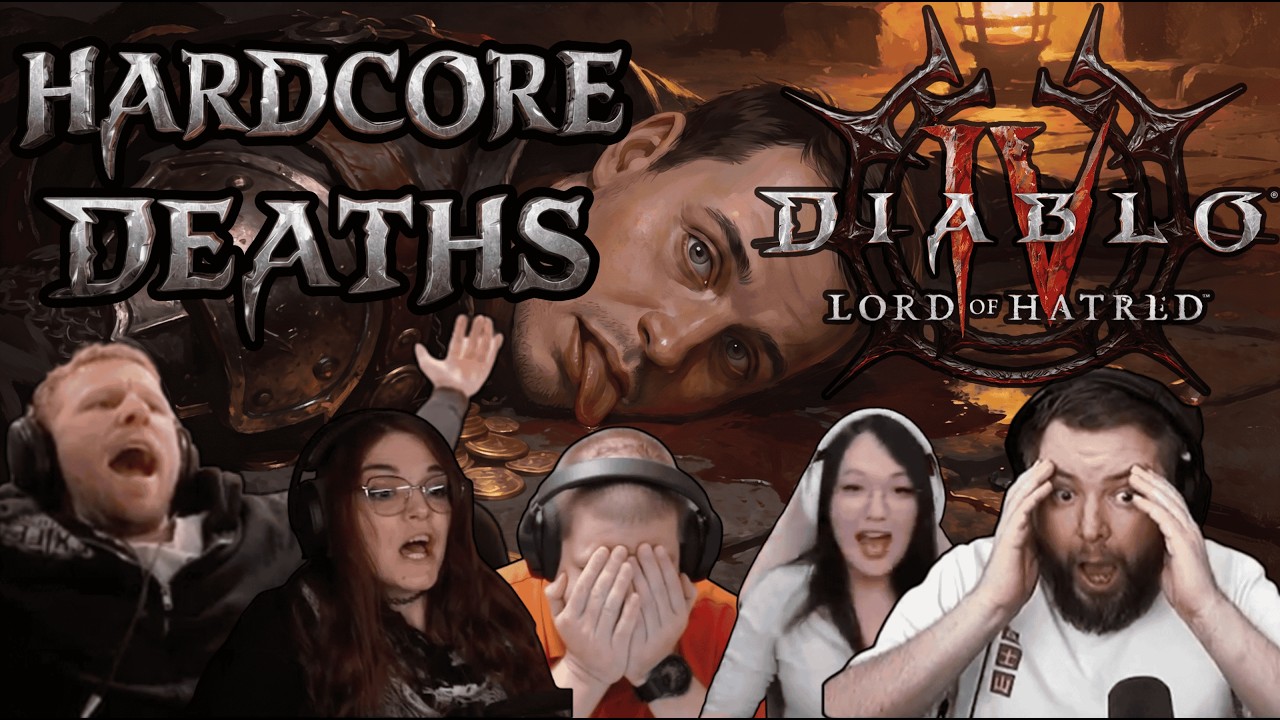 Самые жестокие смерти в хардкорном режиме первой недели 💀 Diablo 4: Lord of Hatred