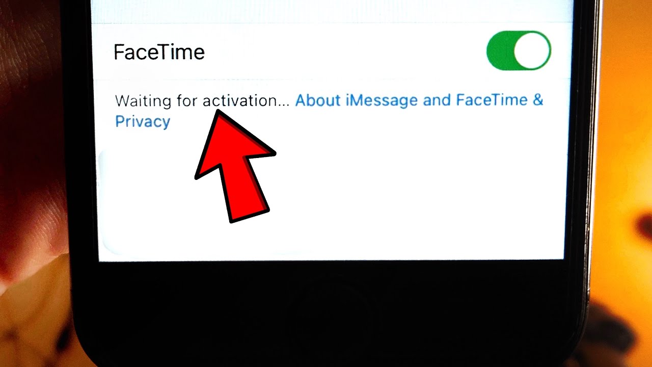 ANY iPhone How To Activate FaceTime & FIX Waiting For Activation / Activation Unsuccessful