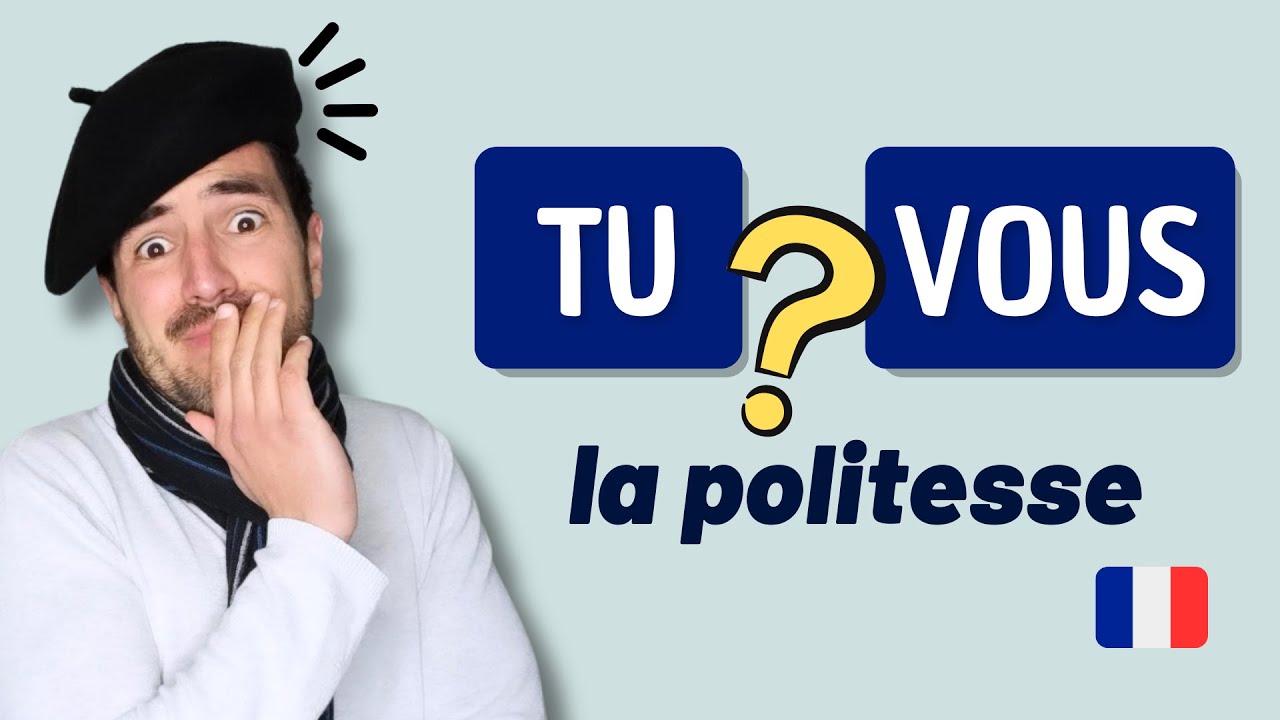 😯 Узнайте, как и когда использовать TU и VOUS во французском языке.