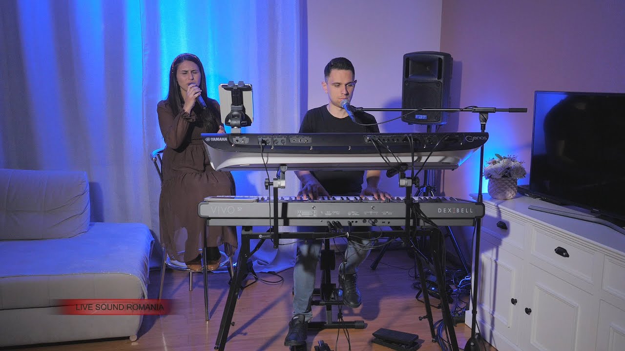 Andrea Sofron&Emanuel Pavel - Doamne vreau sa ma-nchin (Cover Cristocentric) - Live 2021