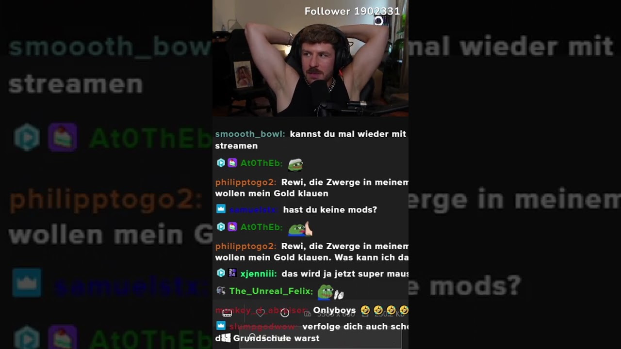 #rewinside unter #Twitch