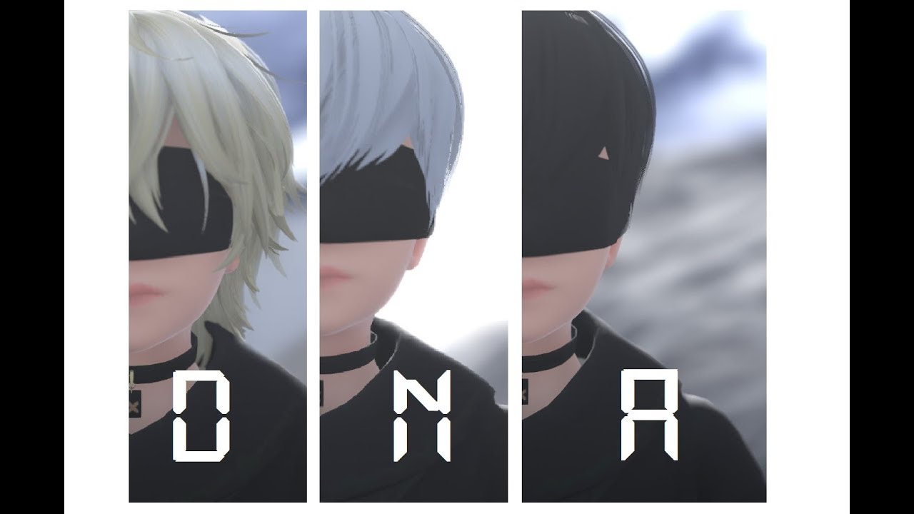 【Nier:Automata MMD】DNA - 4S/9S/42S