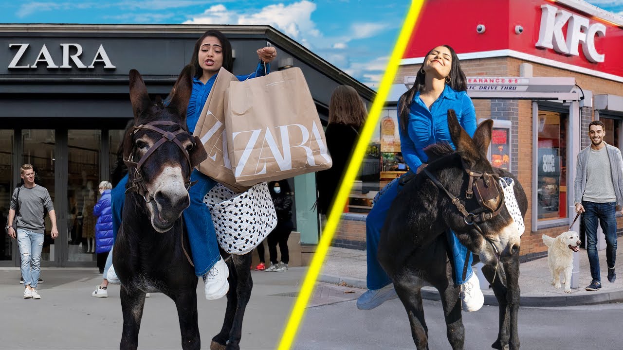 ركبت حمار في مدينتي ليوم كامل 🐴