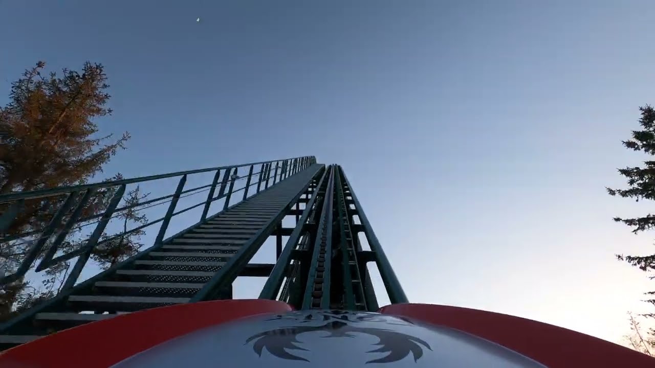 Fønix Fårup Sommerland mounted sunset onride pov