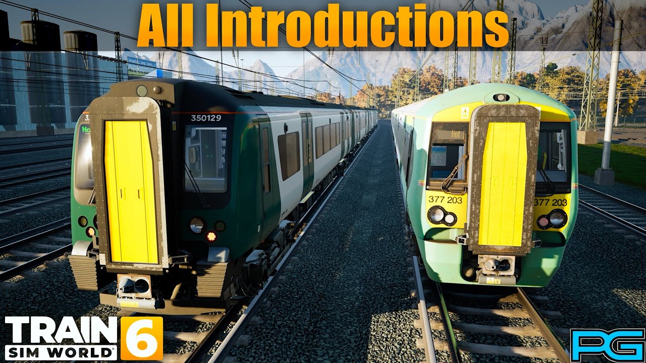 Train Sim World 6 | West Coast Main Line South | All Introductions