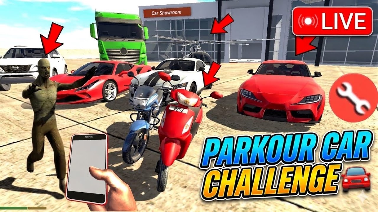 🔴LIVE INDIAN BIKE 3D🦸VS SINGHAM#indianbike3d #indianbikegames #carandbikes#gaming #gamer