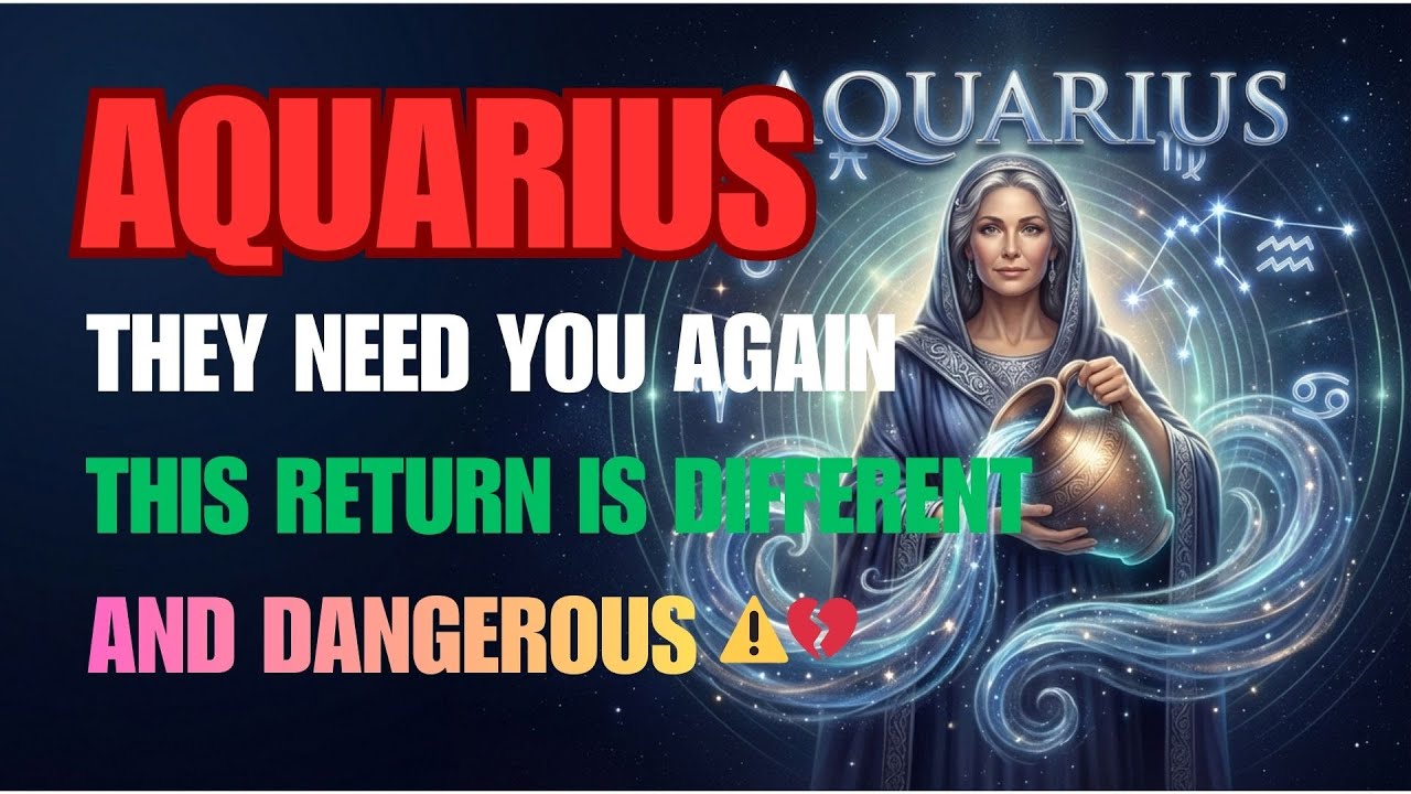 AQUARIUS ♒ URGENT WARNING ⚠️🆘 BE VERY CAREFUL WITH THIS PERSON ❌👤 A KARMIC RETURN IS UNFOLDING ⚡🧿