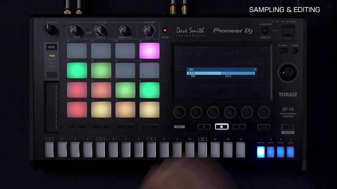 TORAIZ SP-16 Tutorial 13 - Sampling and Editing