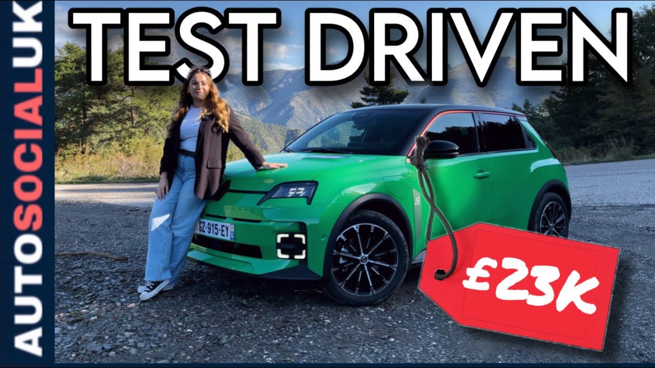 Обзор Renault 5 Electric: Возрождение легенды! Электромобиль, о котором мы все мечтаем! Великобри...