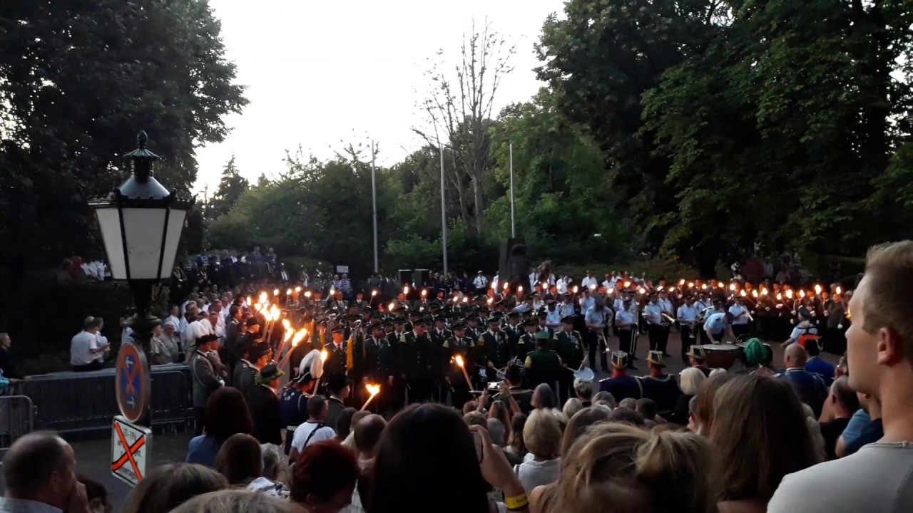 Großer Zapfenstreich 14.7.2018 Dormagen-Zons