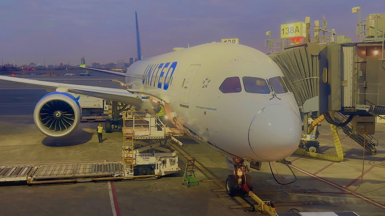 Newark (EWR) - San Francisco (SFO) - United Airlines - Boeing 787-9 - 4K Full Flight