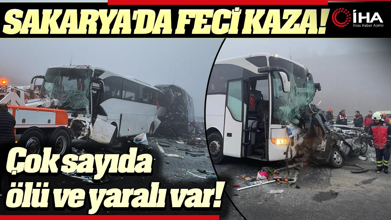 Kuzey Marmara Otoyolu'nda Zincirleme Kaza; İlk Belirlemelere Göre 10 Ölü, 7'si Ağır 57 Yaralı
