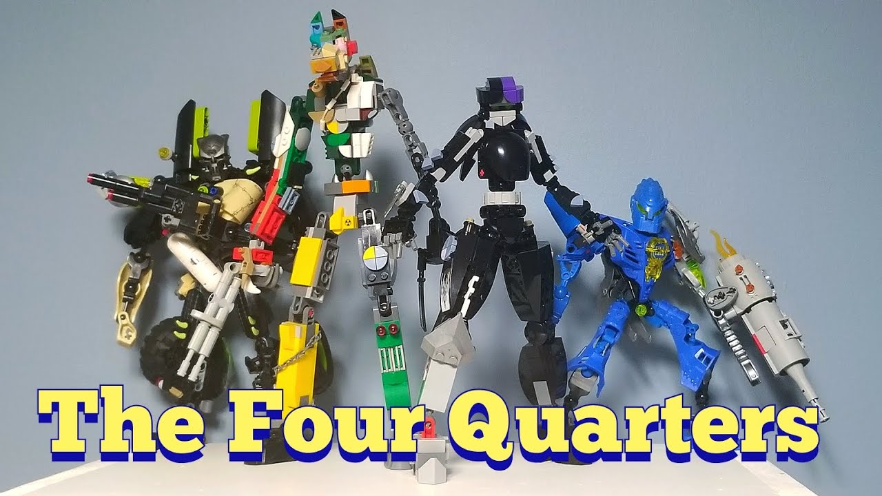 My Team of Bionicle Characters [LEGO MOC]