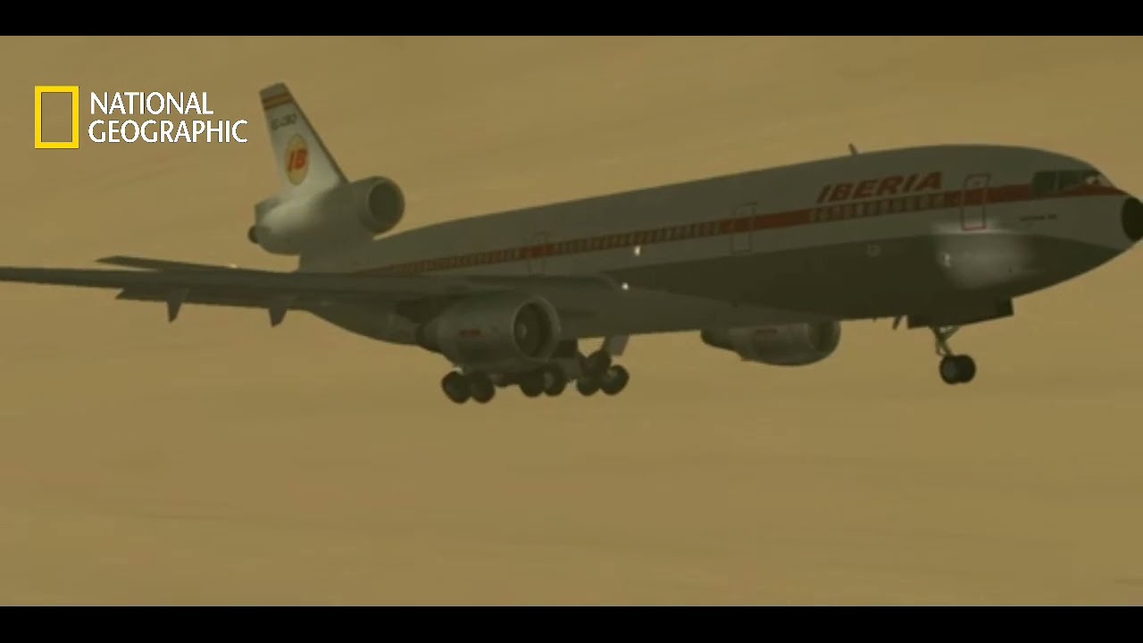 Iberia Flight 933 - Crash Animation