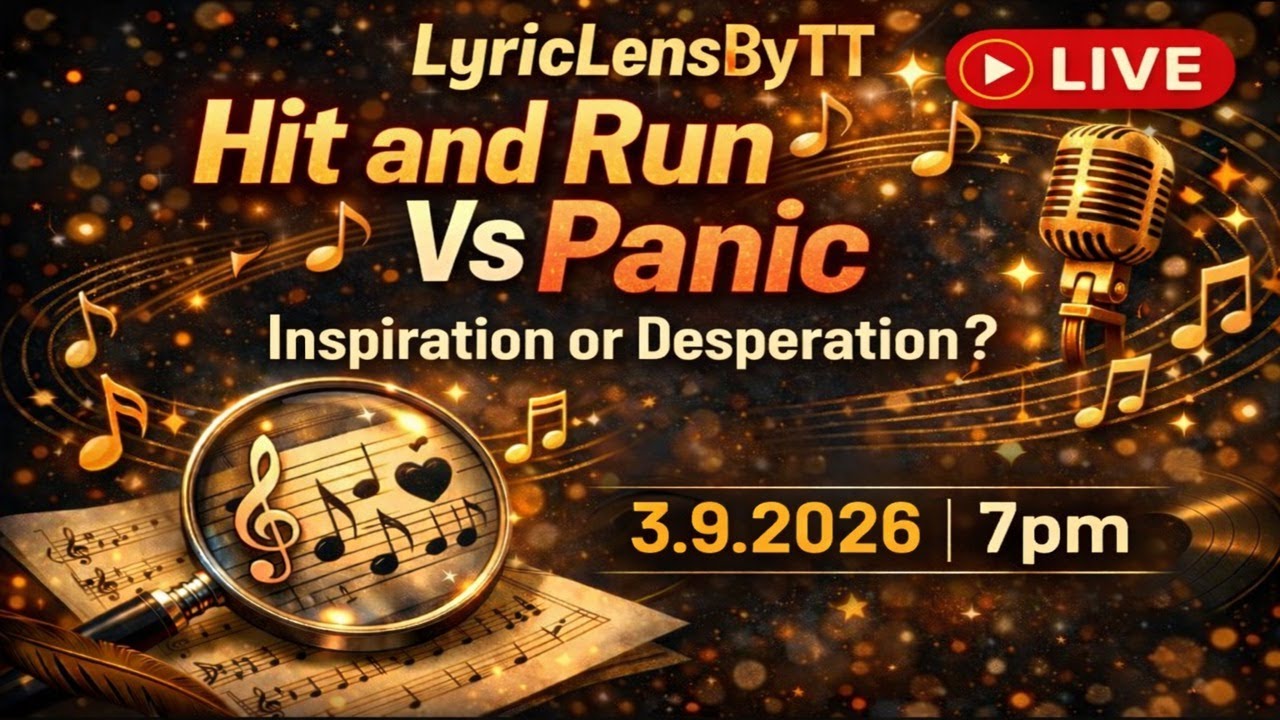 LyricLensby TT breaks down and compares Hit and Run and Panic!