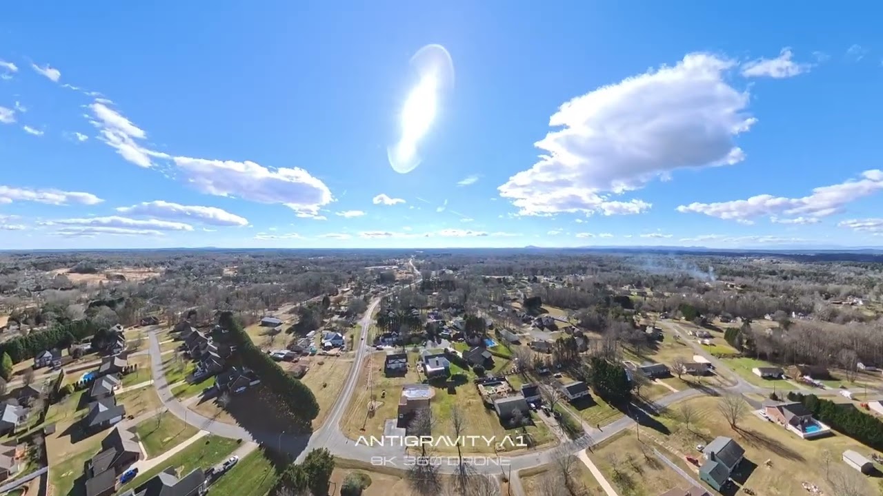 Antigravity A1 Raw video 