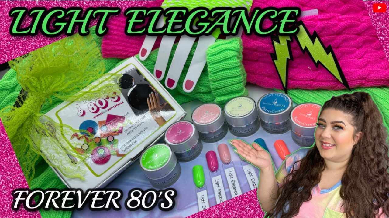 LIGHT ELEGANCE | SUMMER 2021 BUTTERCREAMS | FOREVER 80'S