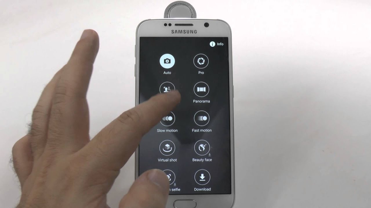 How to Setup the Galaxy S6 Camera