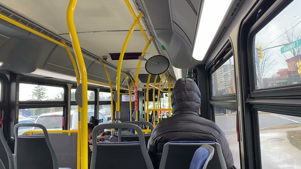 Route 1 to Richmond Hill Centre Bus Terminal | New Flyer XD40