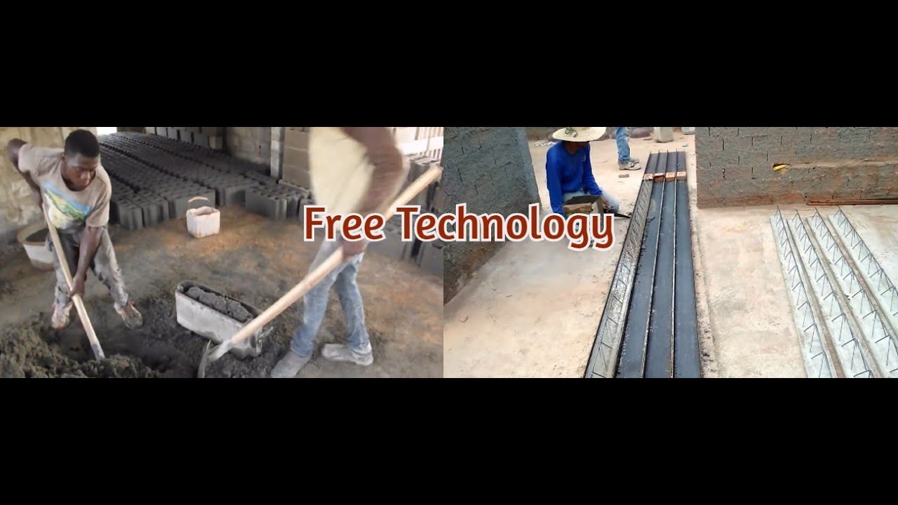 Free technology: Beam and Hourdi [Kwik floor system installation]