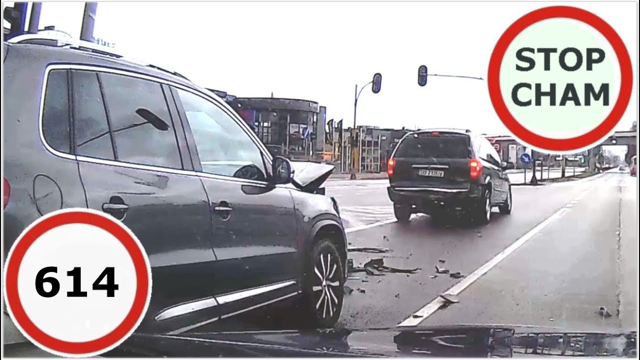 Stop Cham #614 - Niebezpieczne i chamskie sytuacje na drogach