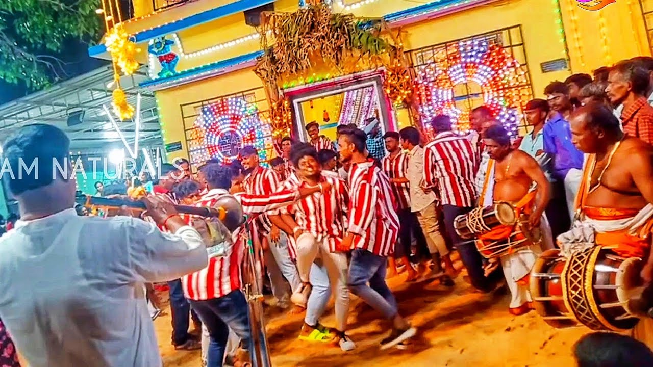 வெளுத்து வாங்கிய கோலியான்குளம் இளைஞர்கள் 🙏🙏|| SV Kumar Naiyandi Melam || Ne Pottu Vacha Thangakudam🔥