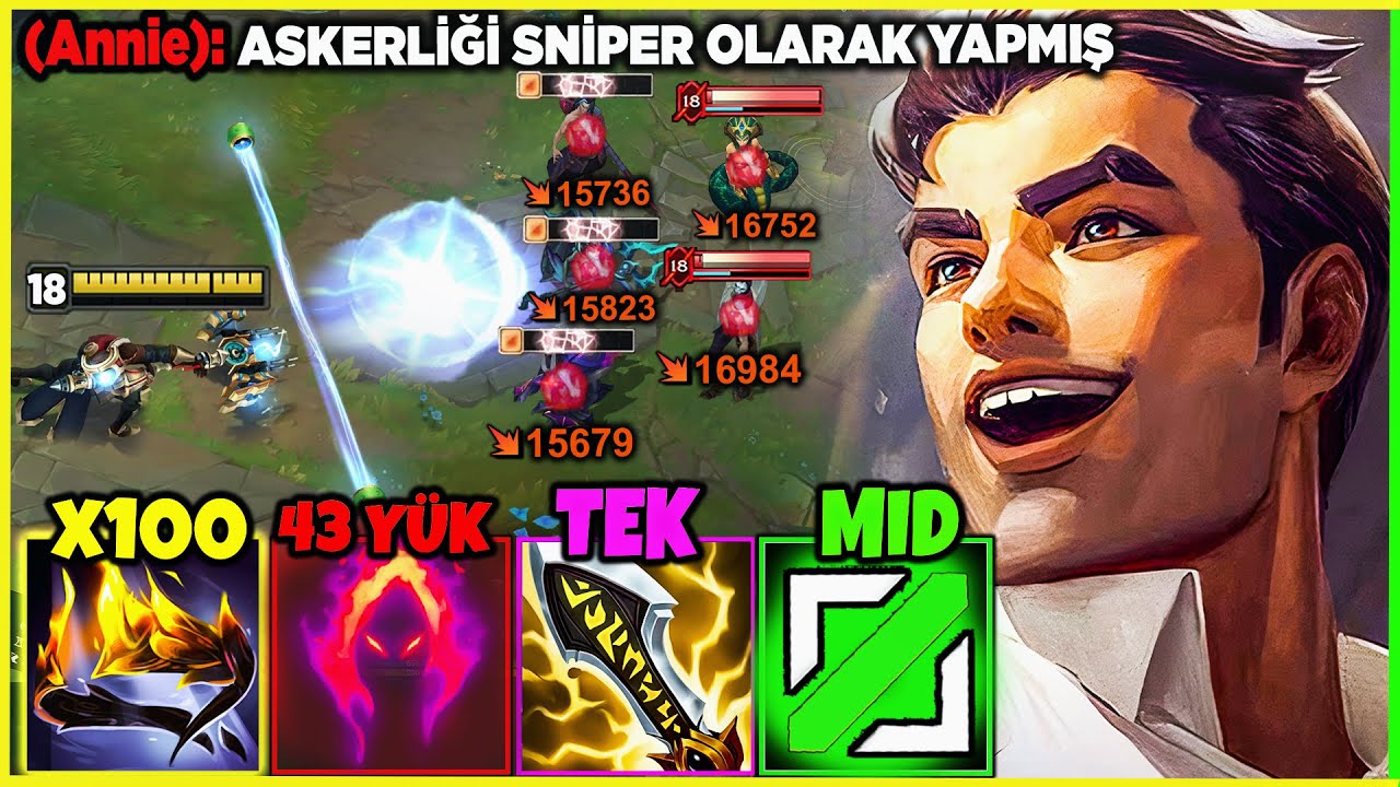 42 KİLL SNİPER JAYCE !! HER ATTIĞIMI İNDİRİYORUM !! | Og&uuml;n Demirci