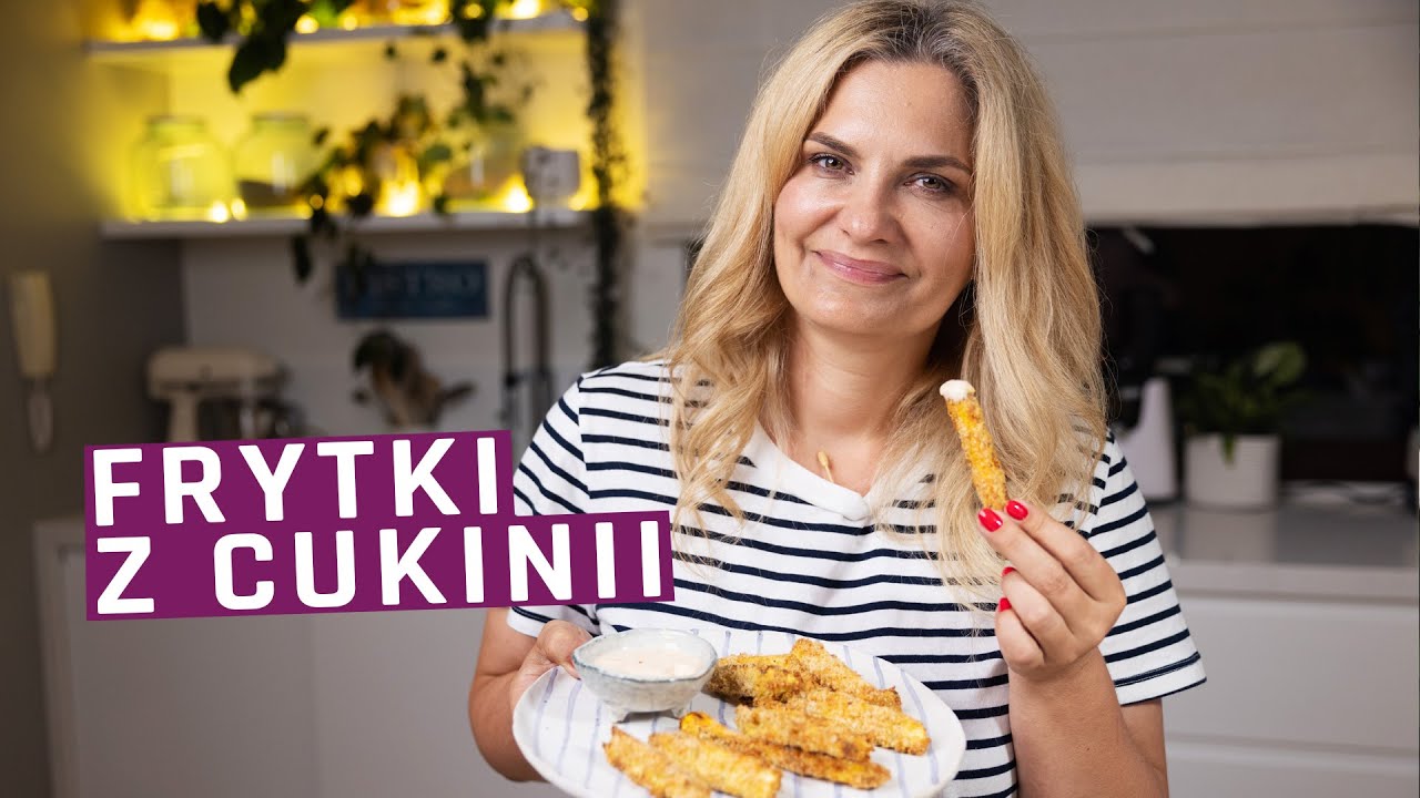 Chrupiące frytki z cukinii bez tłuszczu. Szybki, prosty przepis!