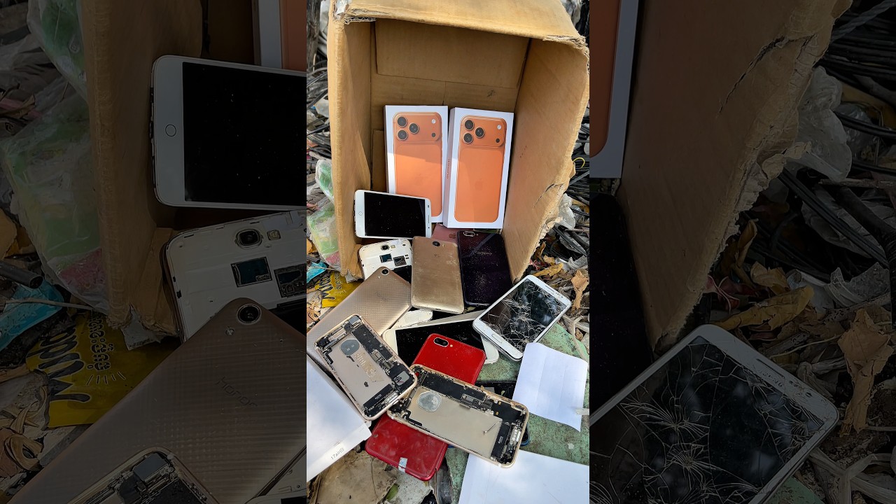 Amazing 😱💕 Found many phones. 