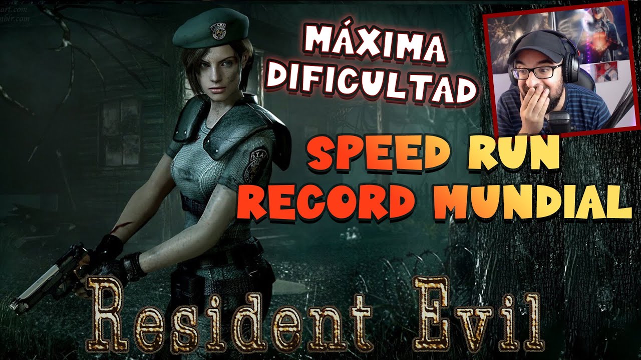 LOS TRUCOS del MEJOR SPEED RUN RECORD MUNDIAL de RESIDENT EVIL 1 REMAKE (JILL)