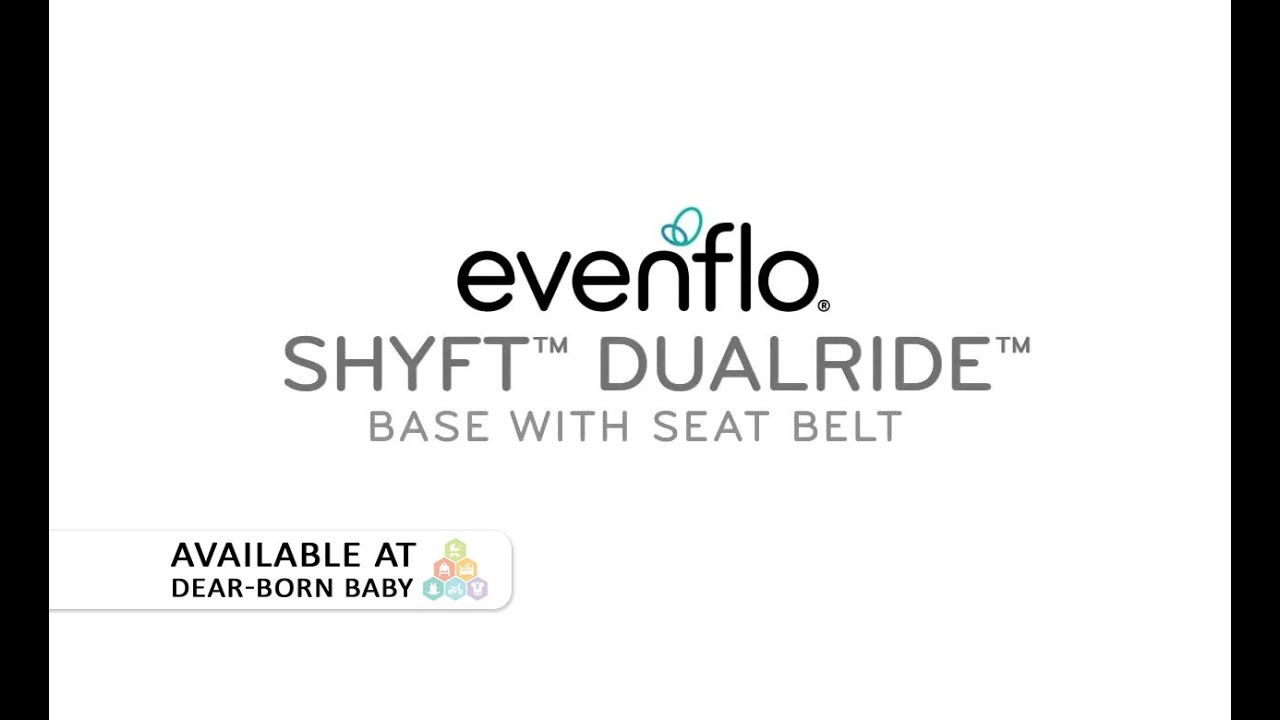 [HowTo] Install Base with Seat Belt on the Evenflo GOLD Shyft DualRide - Available at Dear-Born Baby