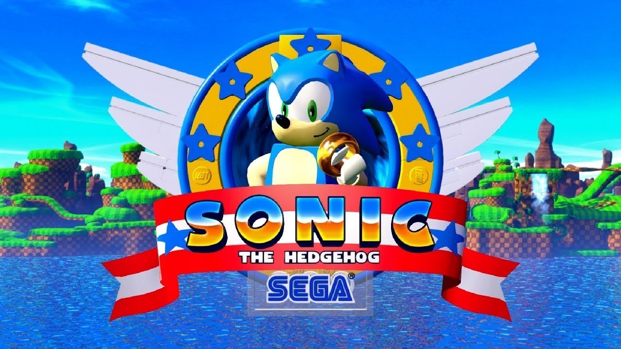 LEGO Dimensions Green Hill Zone (SEGA Genesis/MD Cover)