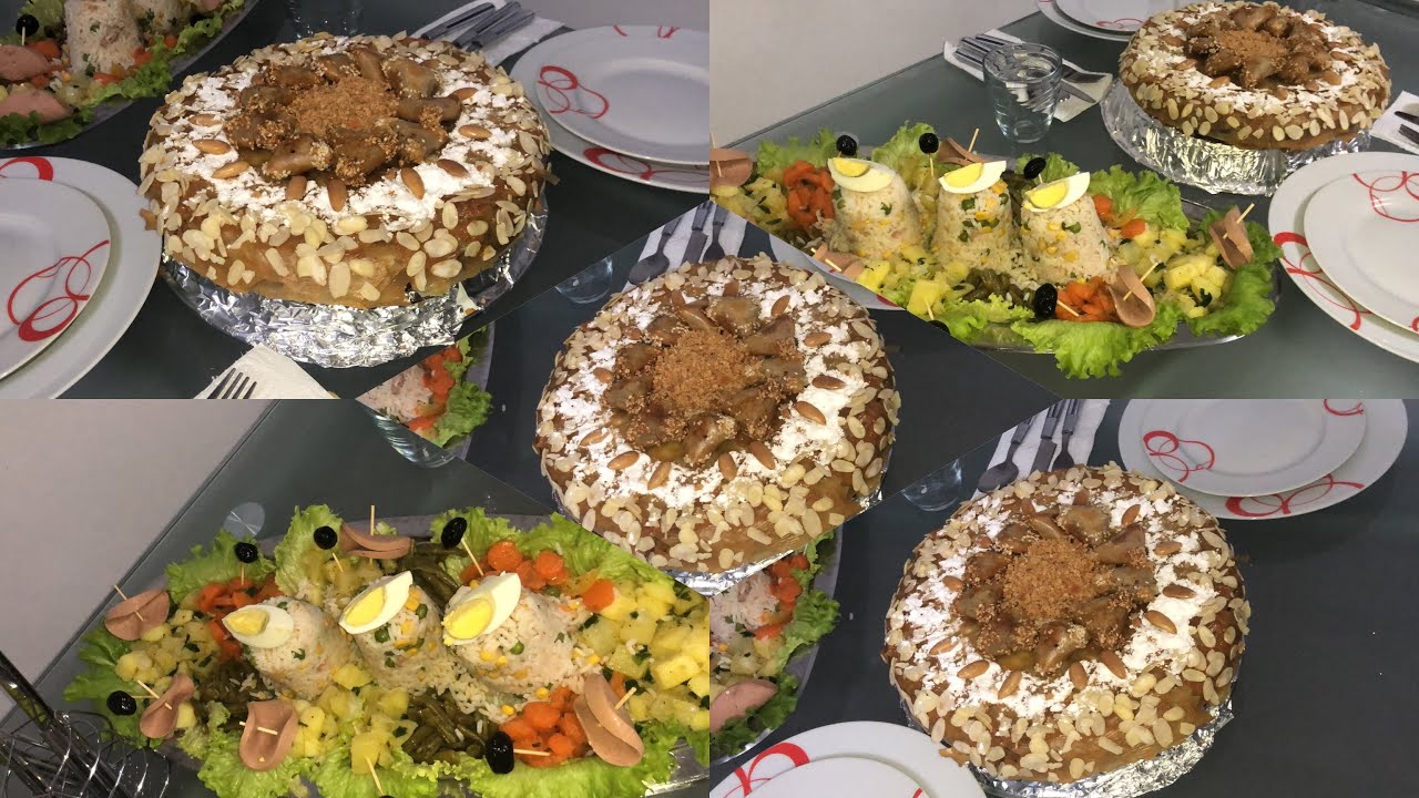 عراضة هادي ويالالة و ماشي اي عراضة 😍بسطيلة بالدجاج و اللوز والكراميل 😋 هماوية و ديال تحمار الوجه💯