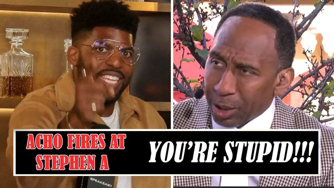 Emmanuel Acho SPAZZES OUT On Stephen A Smith & Calls Him Stupid!