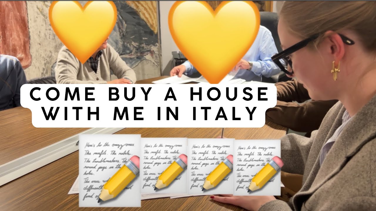 COME BUY A HOUSE WITH ME IN ITALY! 🇮🇹😍🤗💞
