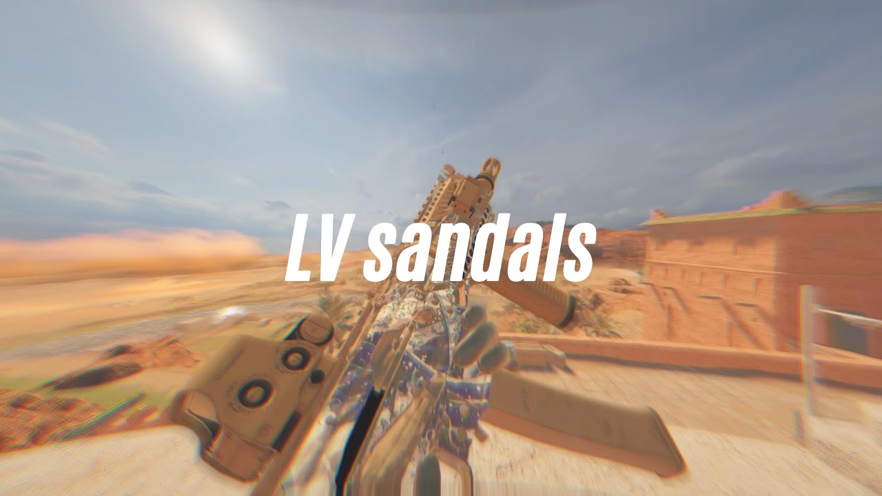 LV sandals