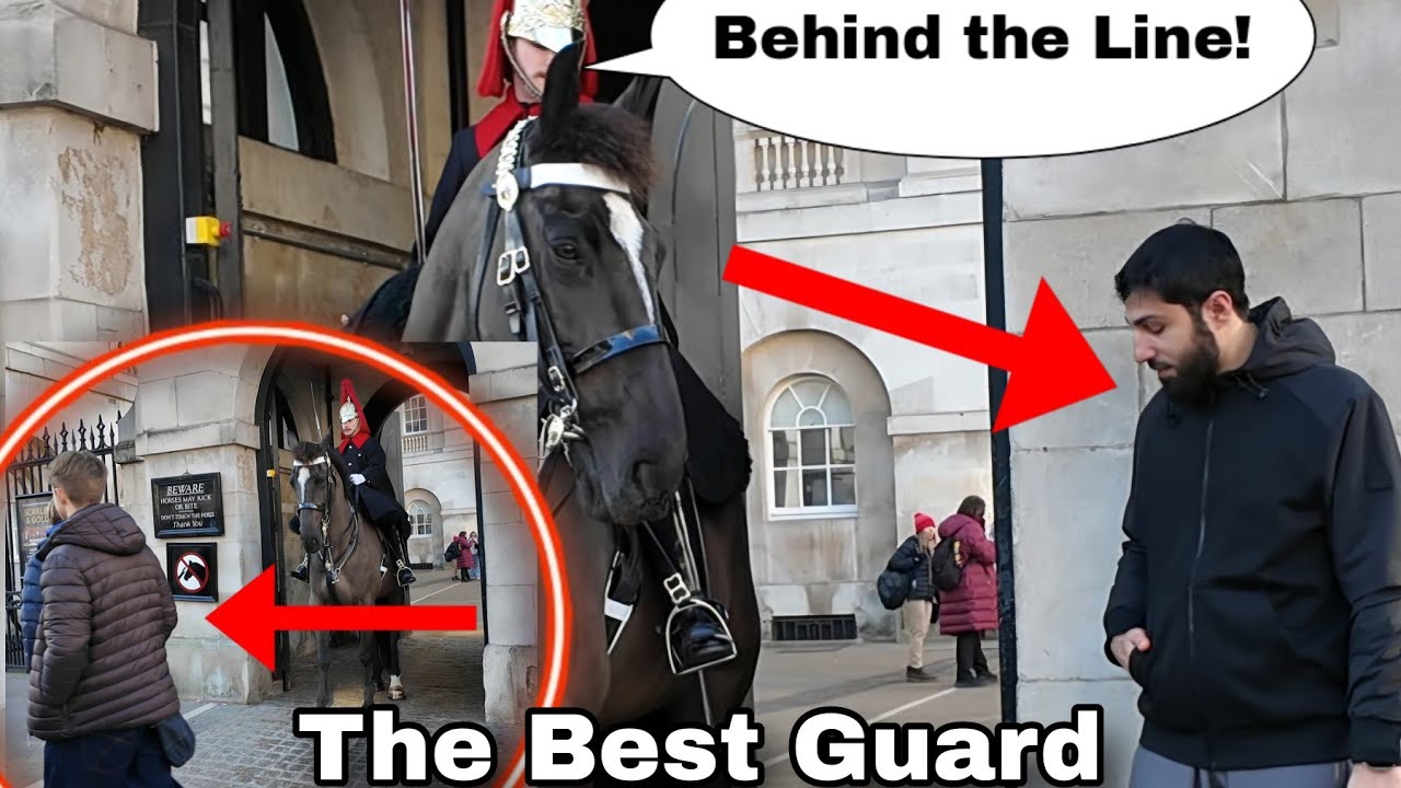 This Guard is doing a great job calling it right telling people 