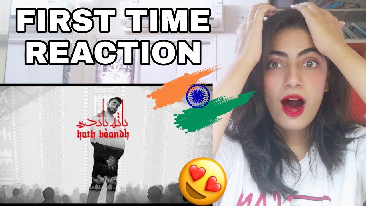 INDIAN REACTION TO TALHA YUNUS - HATH BAANDH (Lyrics - Lyrical Video)